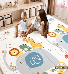 Show details for Happy Time Premium Çift Taraflı Katlanabilir Oyun Matı 120x180x1 Cm (ÖZEL KORUYUCU KENAR BİYELİ) Picture of Happy Time Premium Çift Taraflı Katlanabilir Oyun Matı 120x180x1 Cm (ÖZEL KORUYUCU KENAR BİYELİ)